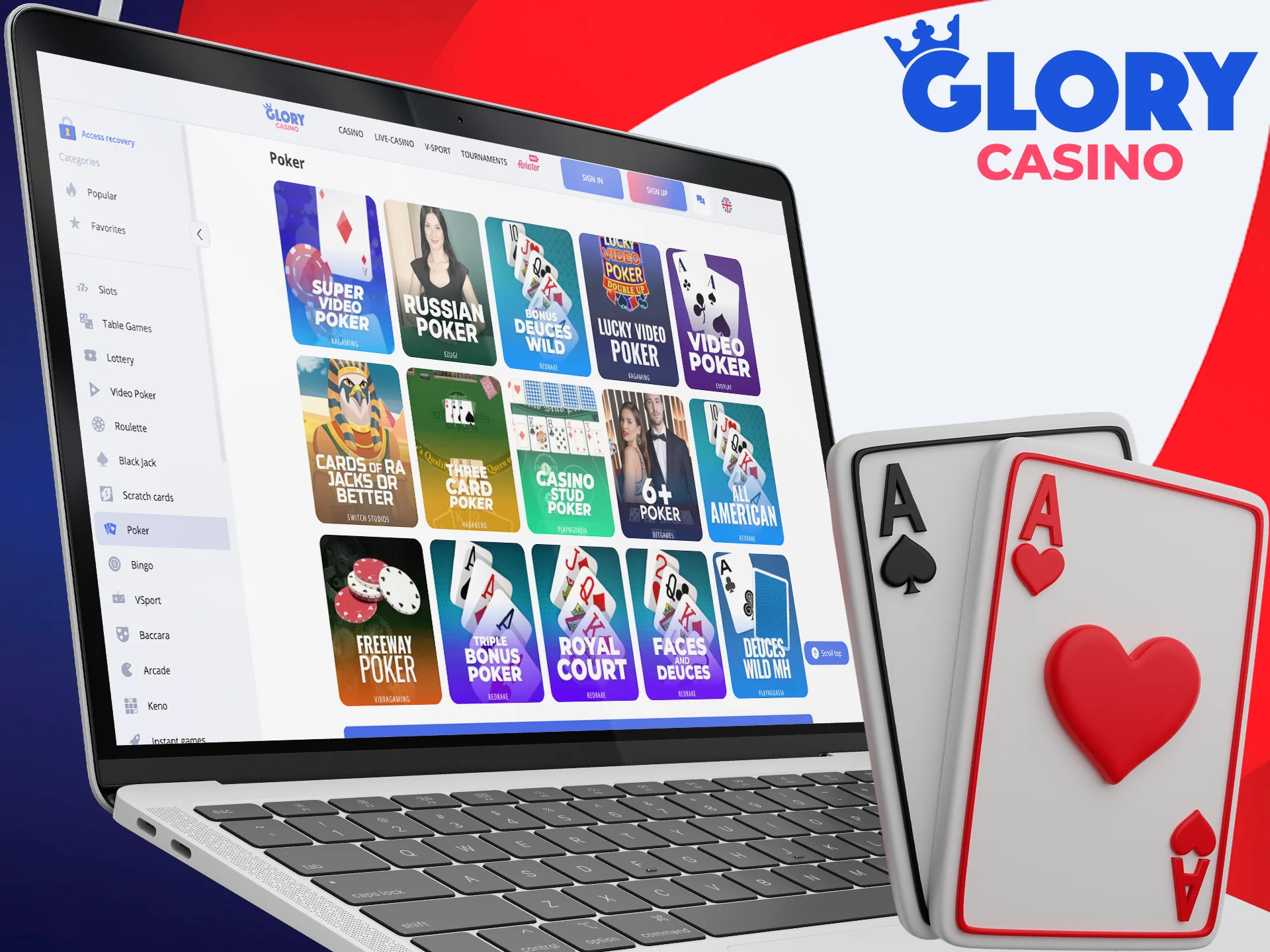 Put together the best poker combination with Glory Casino গৌরব ক্যাসিনো.