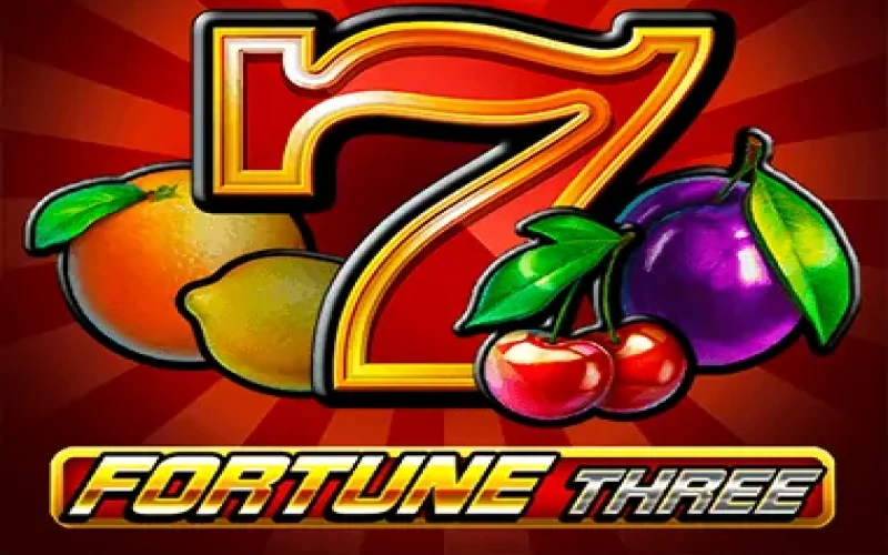Play and win in the Fortune Three game at Glory Casino.